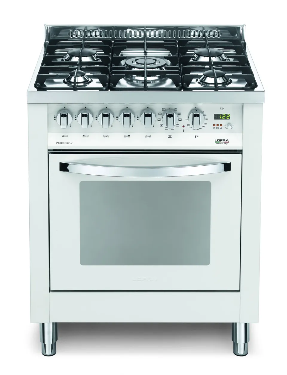 lofra-rainbow-pbp76mft-c-cuisini-re-70cm-blanc-perle-4-feux image 1
