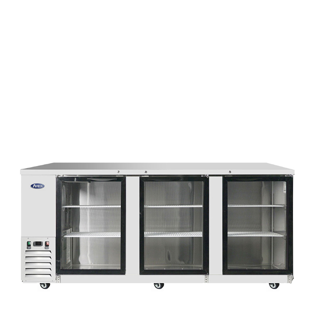 atosa-mbb90ggr-armoire-back-bar-90-pouces-portes-verre-inox image 1
