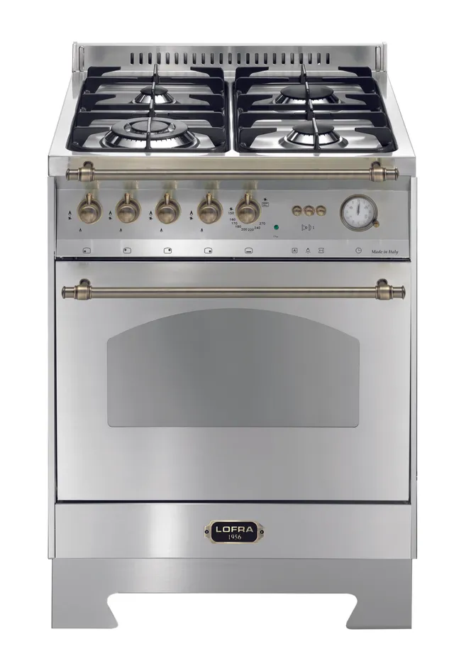 lofra-dolcevita-rs66gvgt-ci-cuisini-re-60-cm-inox-bronze image 1
