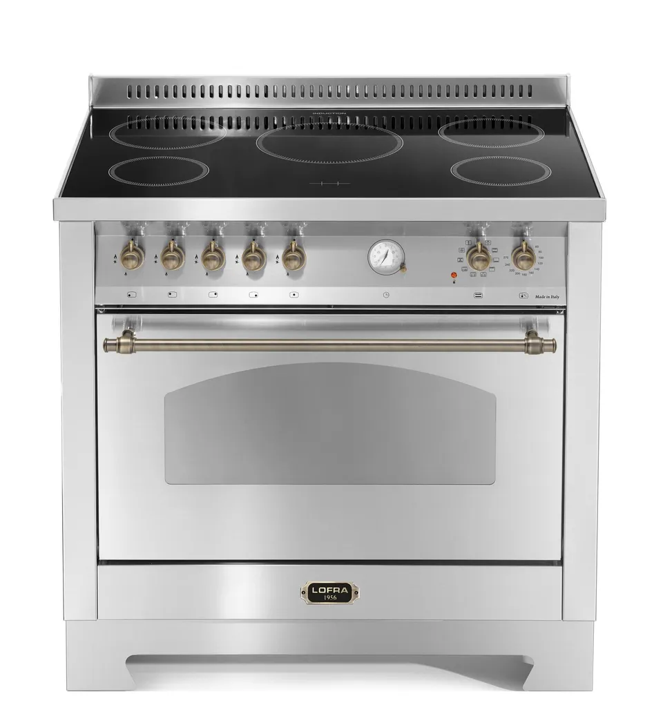 lofra-dolcevita-rsg96mft-5i-cuisini-re-induction-inox-bronze-90cm image 1
