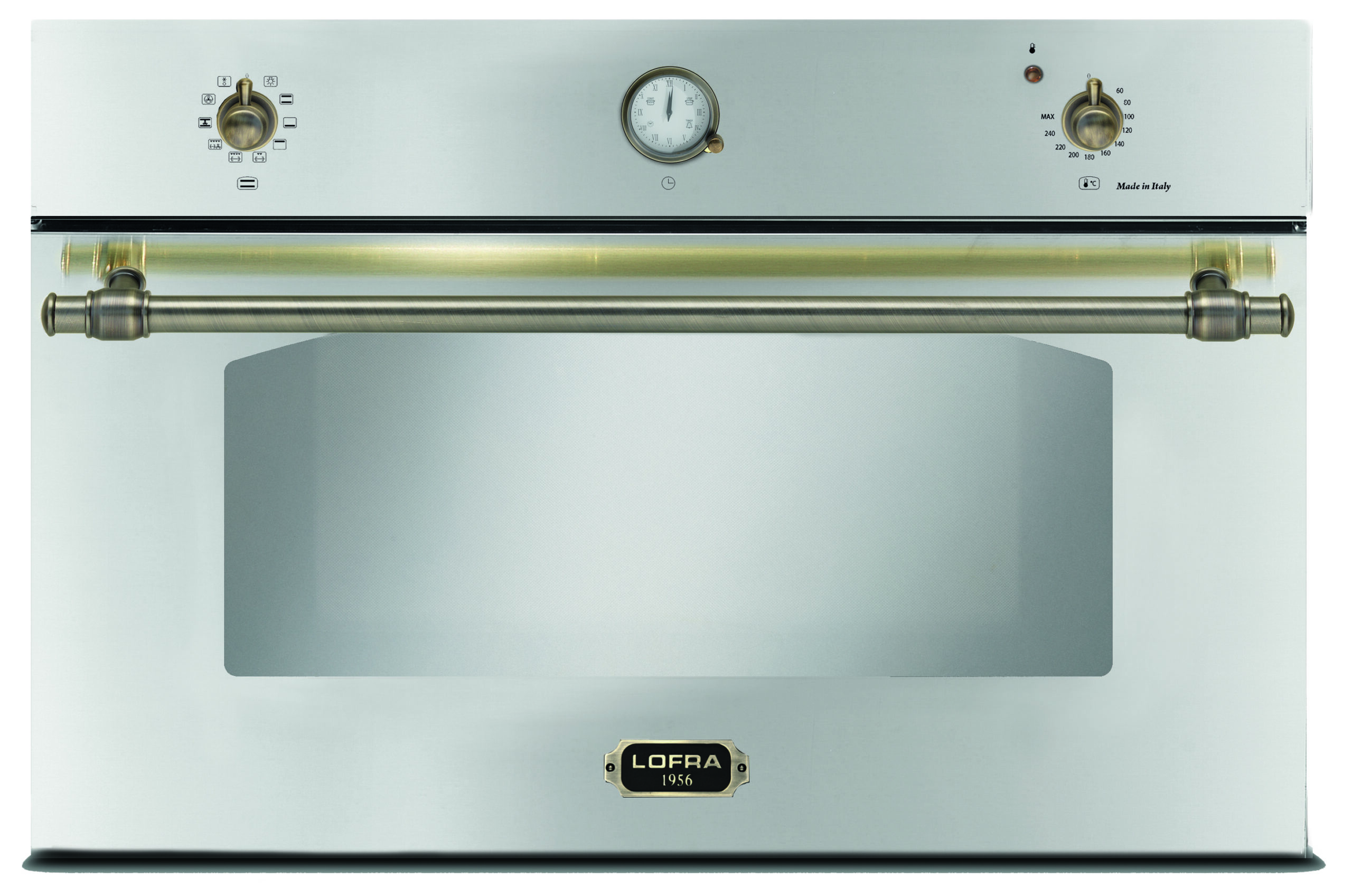 lofra-dolcevita-frs99ee-four-encastrable-90-cm-inox-bronze image 1