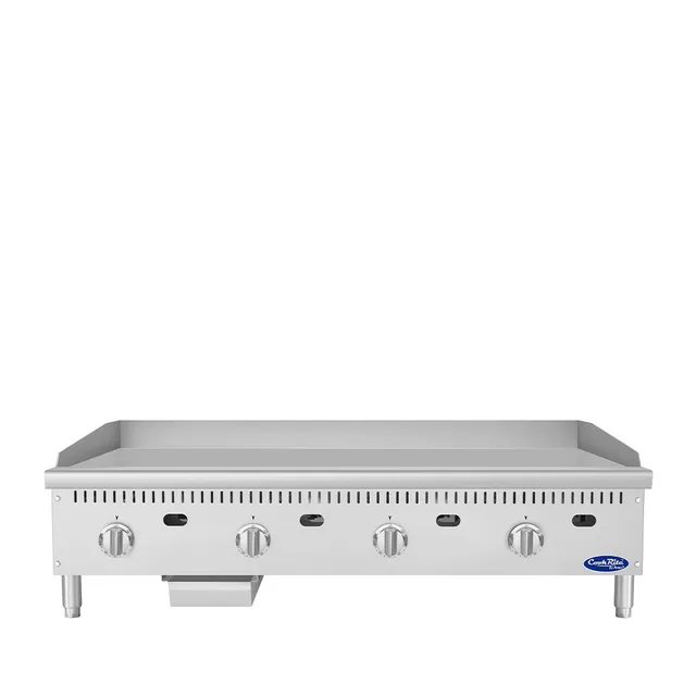 atosa-cookrite-atg-4824-s-plancha-gaz-thermostatique-acier-poli image 1