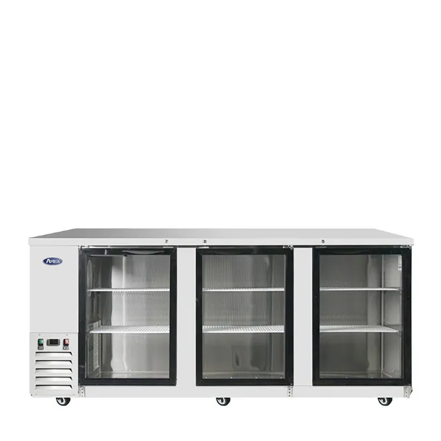 atosa-mbb90ggr-armoire-back-bar-90-pouces-portes-verre-inox image 1
