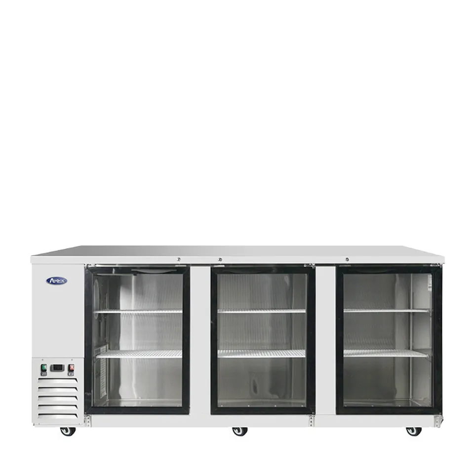 atosa-mbb90ggr-armoire-back-bar-90-pouces-portes-verre-inox image 1