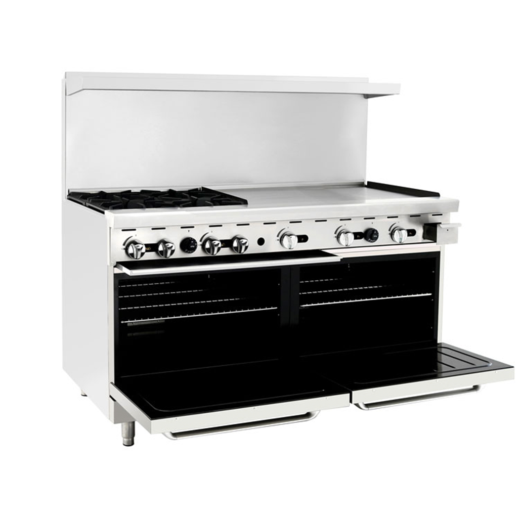 atosa-cookrite-agr-4b36gr-piano-gaz-4-feux-plancha-60 image 2