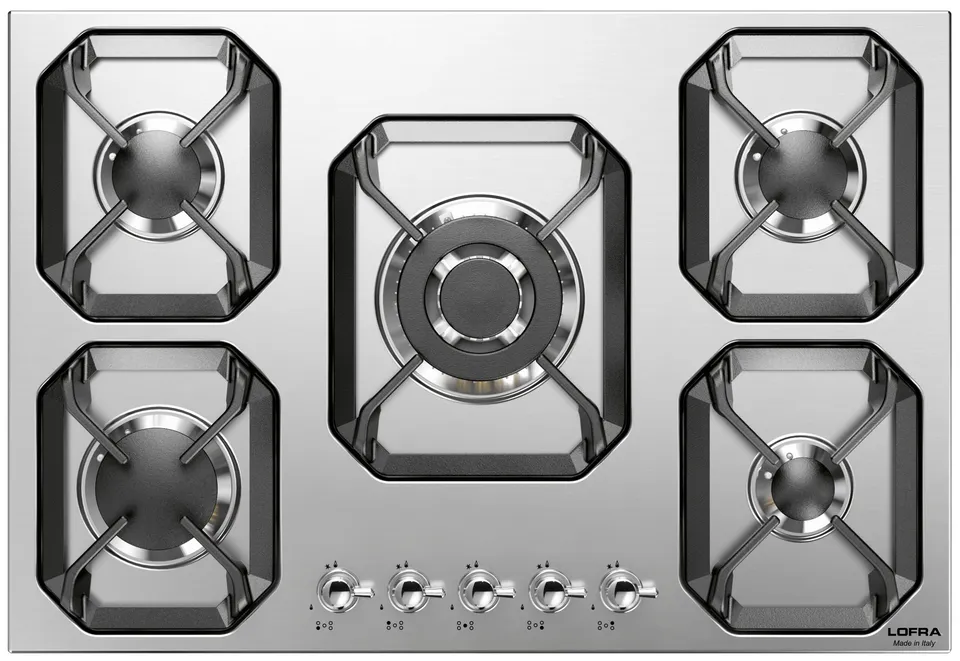 lofra-dolcevita-hrs7a0-plaque-gaz-chrome-70-cm image 1