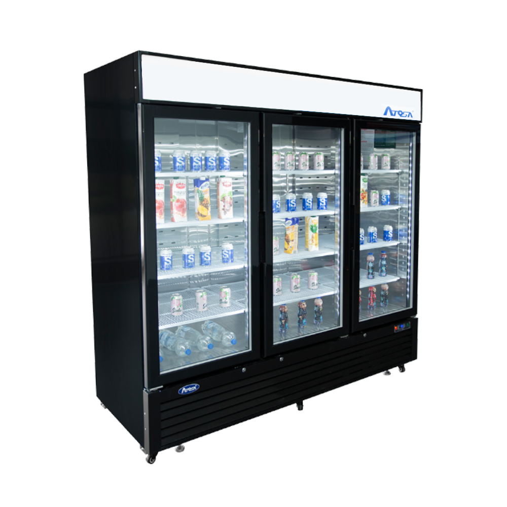 atosa-mcf8728gr-vitrine-cong-lateur-noir-3-portes-vitr-es image 3