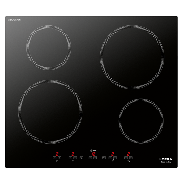lofra-hin604-plaque-induction-60-cm-noire-5-zones-tactiles image 1