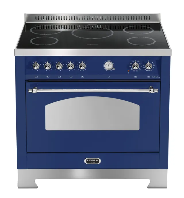 lofra-dolcevita-rblg96-cuisini-re-induction-90-cm-bleu-chrome image 1