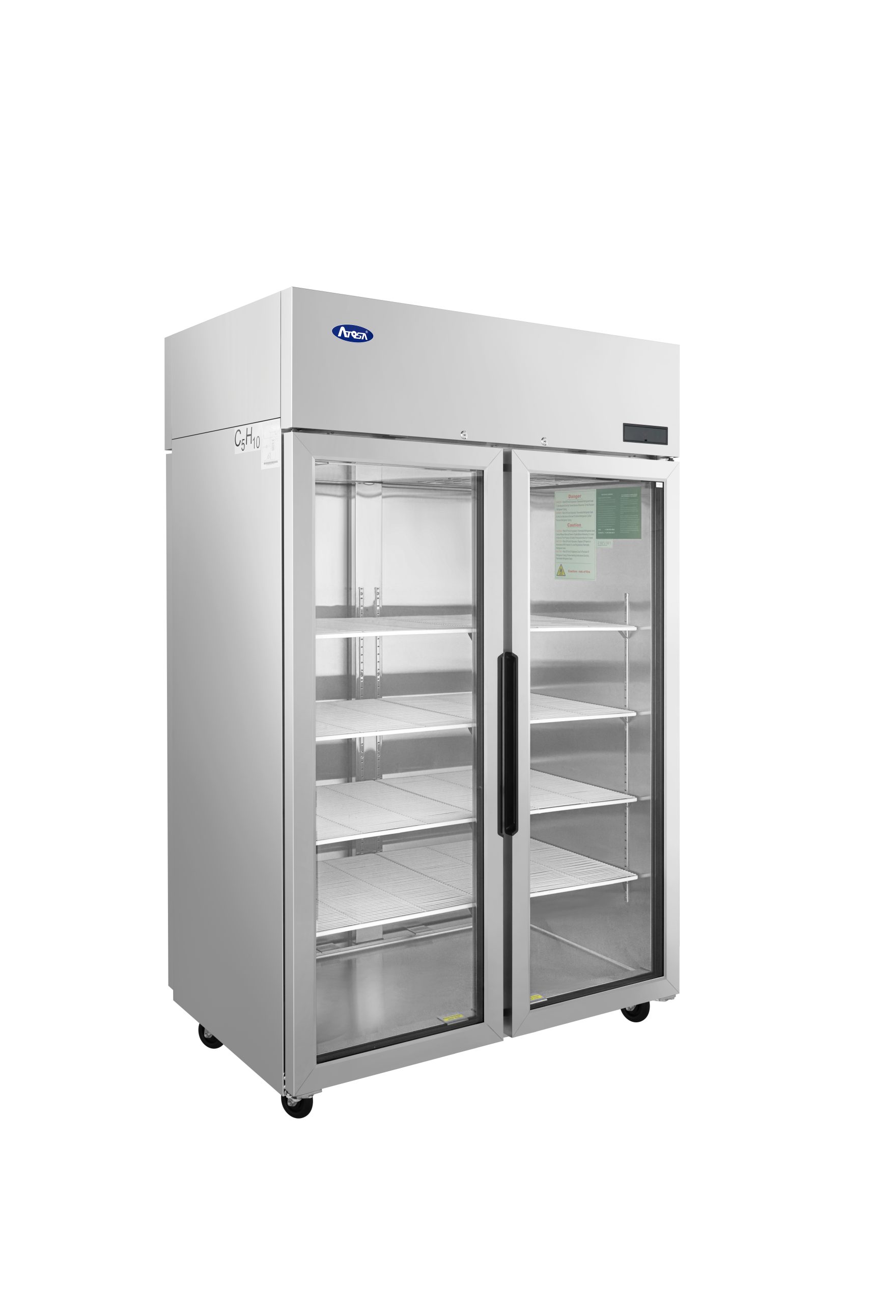 atosa-plus-r2-gs-s-pt-armoire-traversante-vitr-e-inox image 2