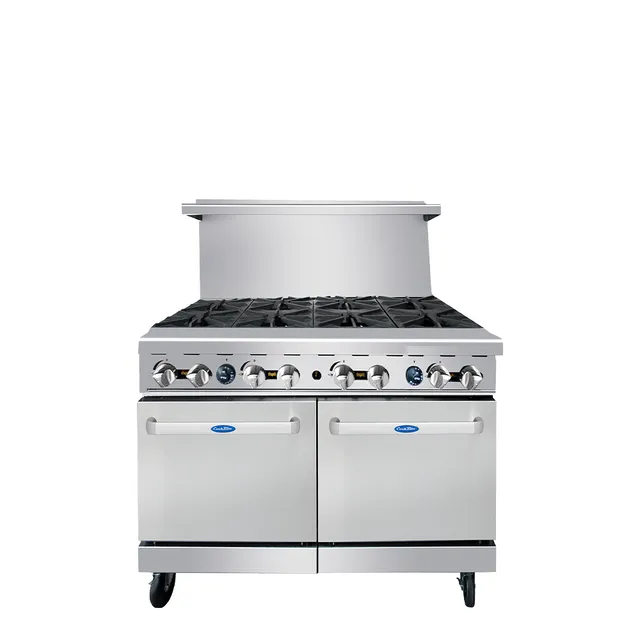 atosa-cookrite-agr-8b-cuisini-re-gaz-8-feux-inox image 1