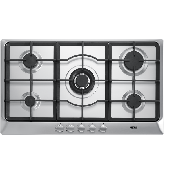 lofra-hds9e0-table-cuisson-gaz-inox-90-cm-4-feux image 1