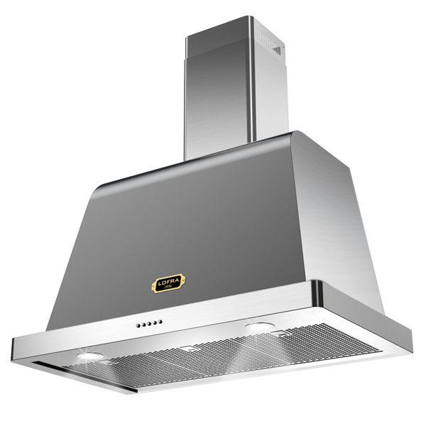 lofra-dolcevita-dolcevita-90-hotte-inox-laiton-90-cm-800-m3-h image 1