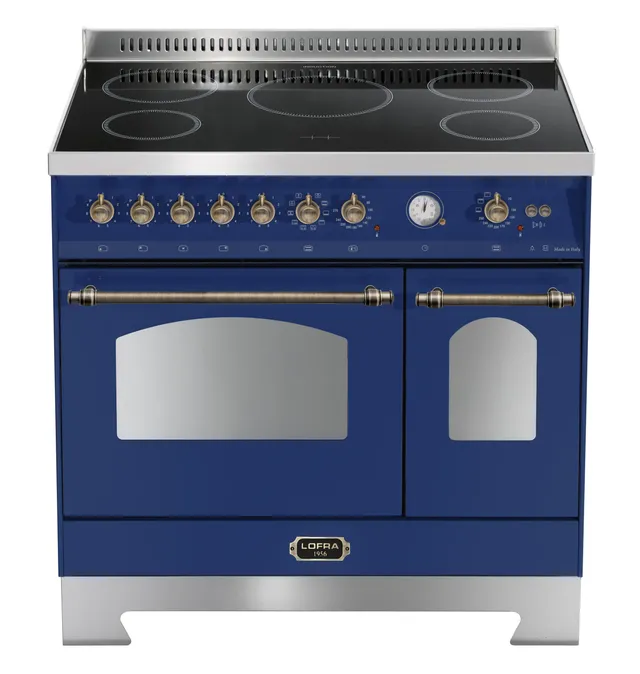 lofra-dolcevita-rbld96mfte-5i-cuisini-re-induction-bleu-bronze image 1