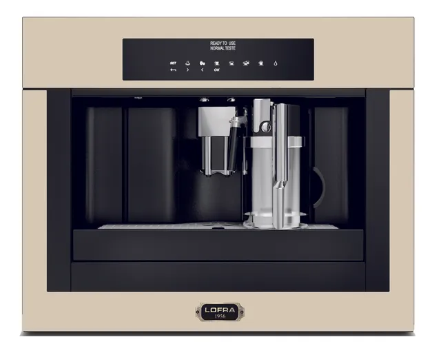 lofra-ybrbi66t-machine-caf-encastrable-ivoire-bronze image 1