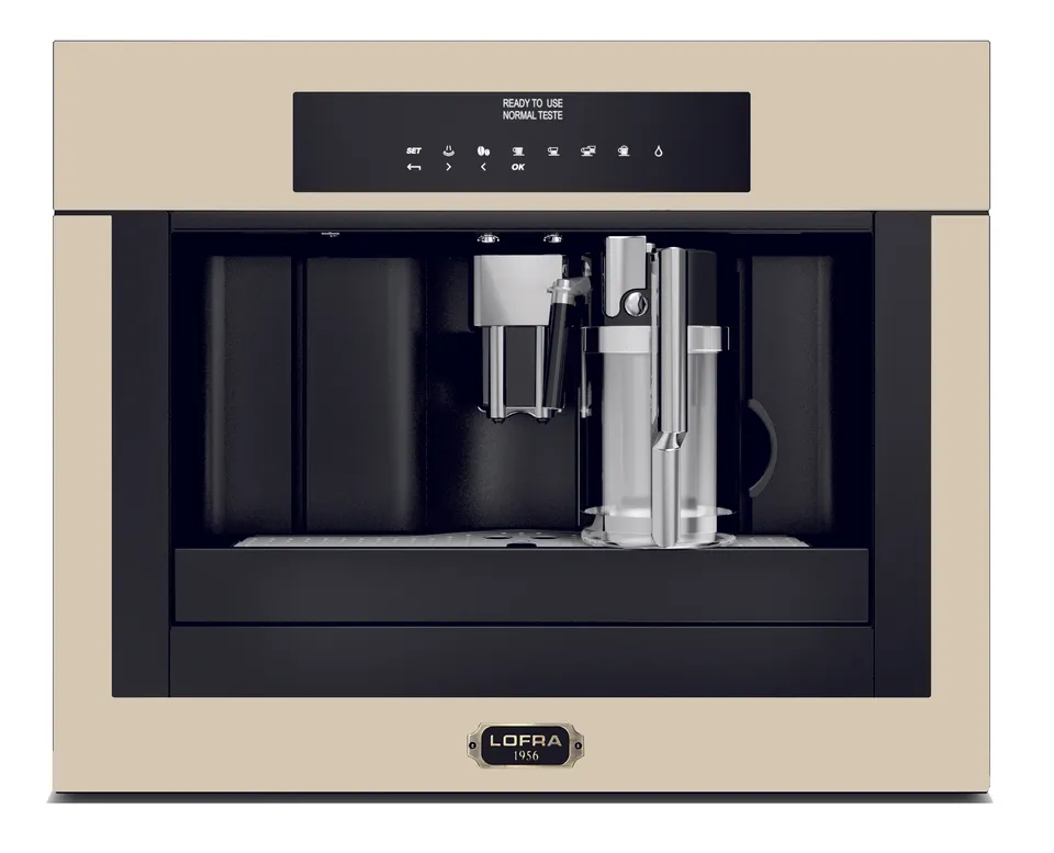 lofra-ybrbi66t-machine-caf-encastrable-ivoire-bronze image 1