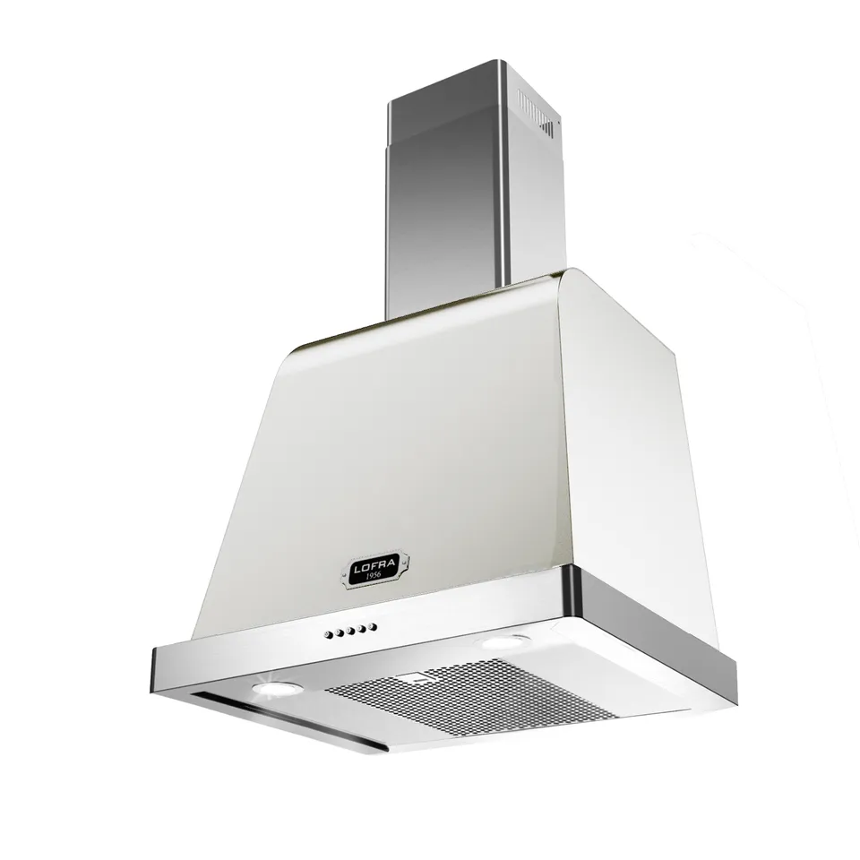 lofra-dolcevita-60-hotte-60-cm-blanc-perle-chrome-800-m-h image 1