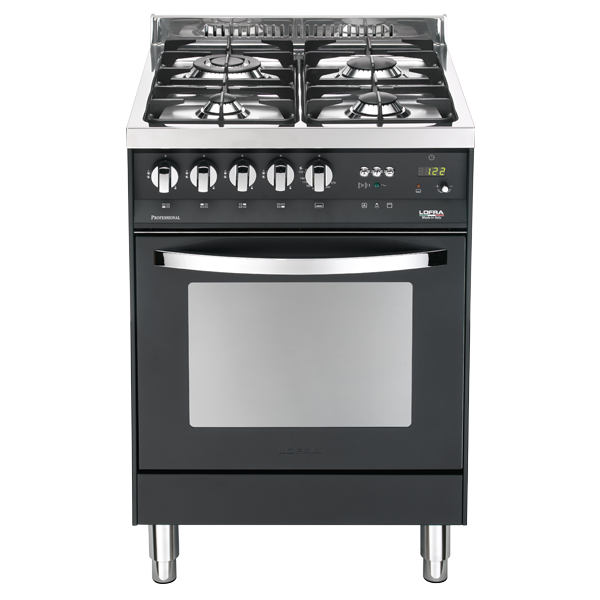 lofra-curva-pnm66gvt-c-cuisini-re-gaz-noir-mat-4-feux image 1