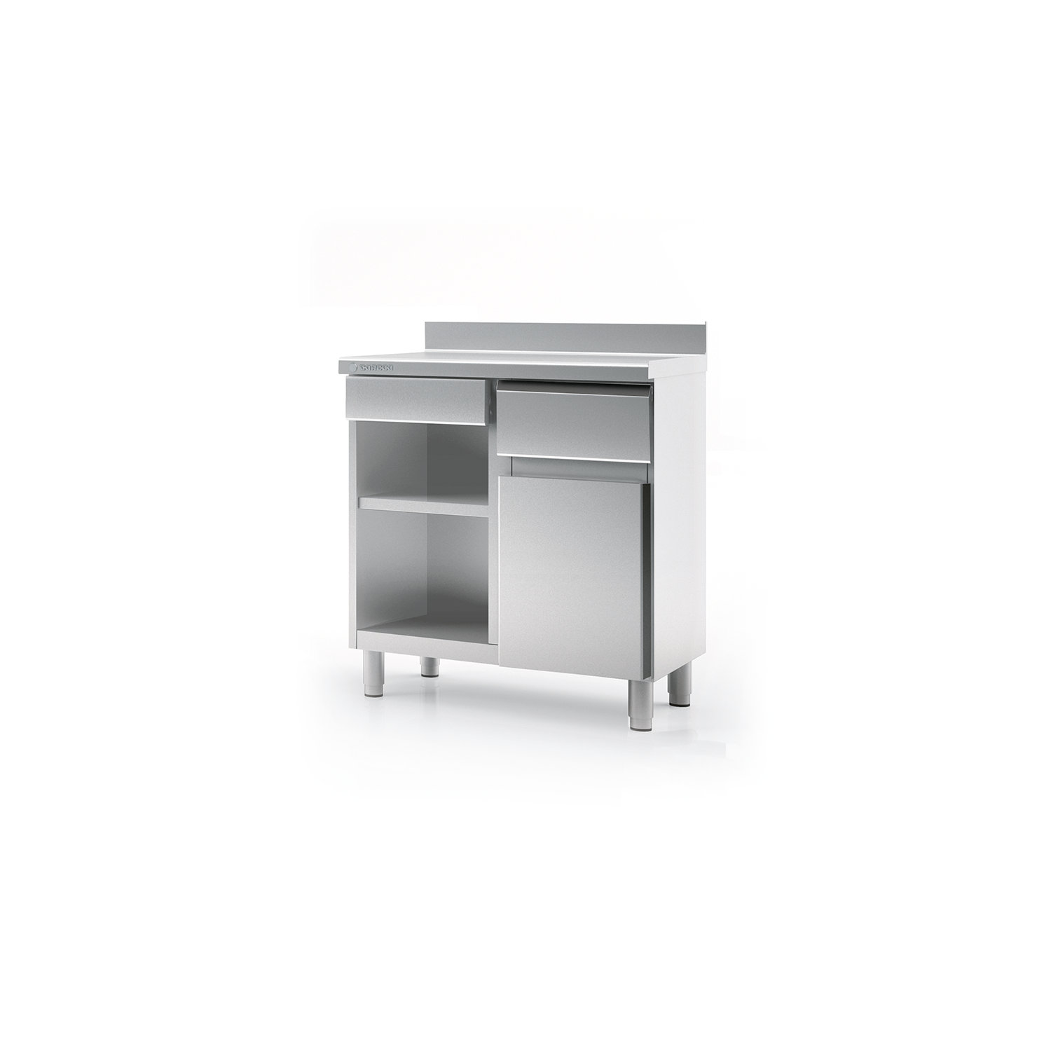 horekus-barra-caf100-table-auxiliaire-desserte-inox image 1