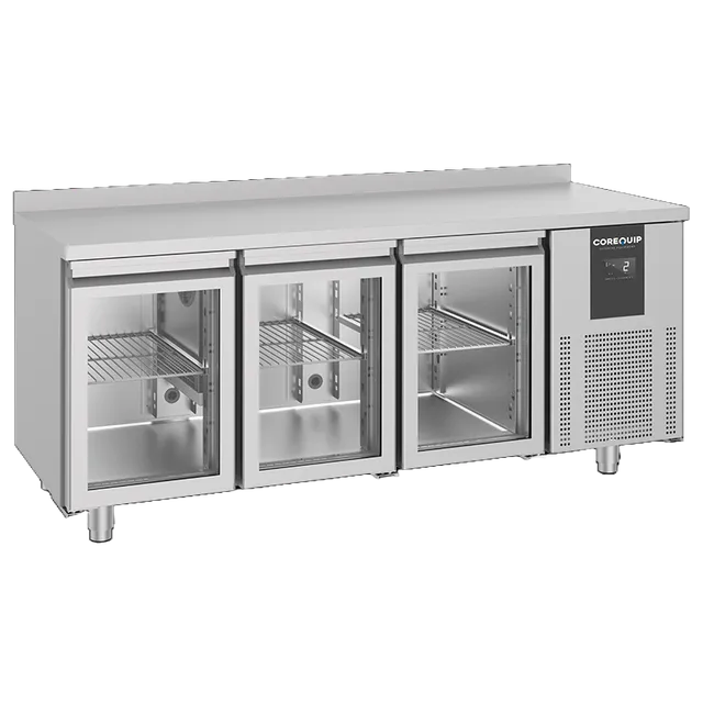 corequip-fr-o-mrvgnf-18003-table-r-frig-r-e-3-portes-vitr-es-inox image 1
