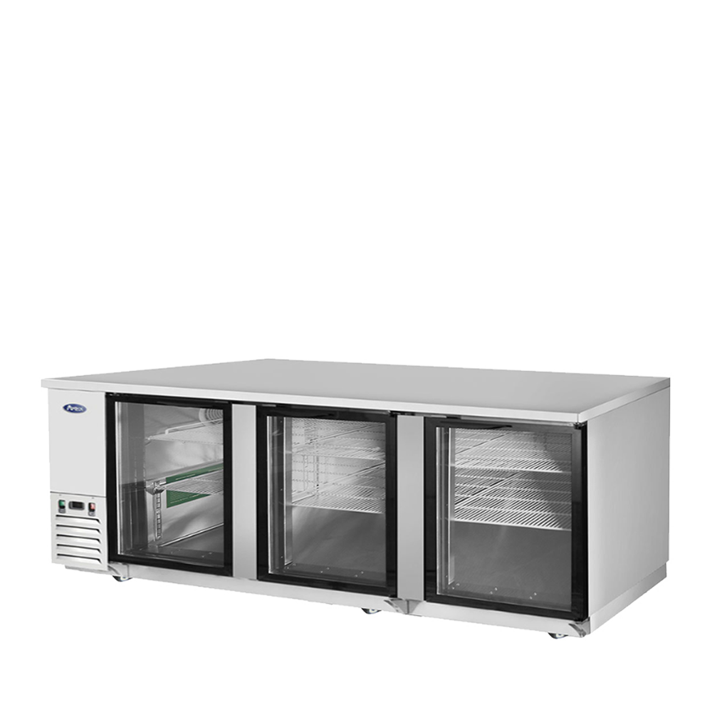 atosa-mbb90ggr-armoire-back-bar-90-pouces-portes-verre-inox image 2
