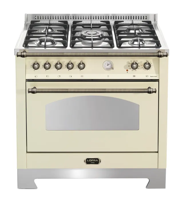 lofra-dolcevita-rbig96mft-ci-cuisini-re-ivoire-bronze image 1