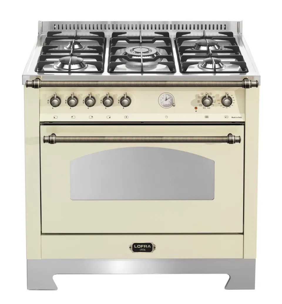 lofra-dolcevita-rbig96mft-ci-cuisini-re-ivoire-bronze image 1