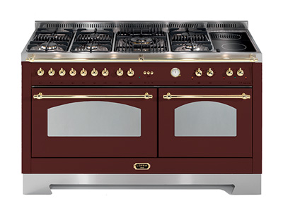 lofra-dolcevita-rrd156mft-cuisini-re-150-cm-rouge-laiton image 1