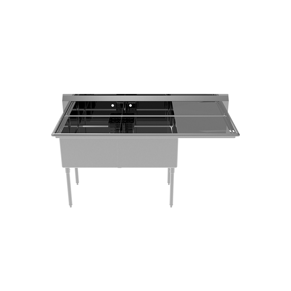 atosa-ss2424f22r24-plonge-inox-2-bacs-24x24-pouces image 1