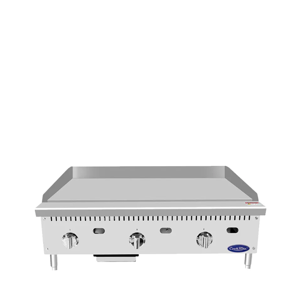 cookrite-attg-36-plancha-gaz-36-pouces-plaque-1-pouce image 1