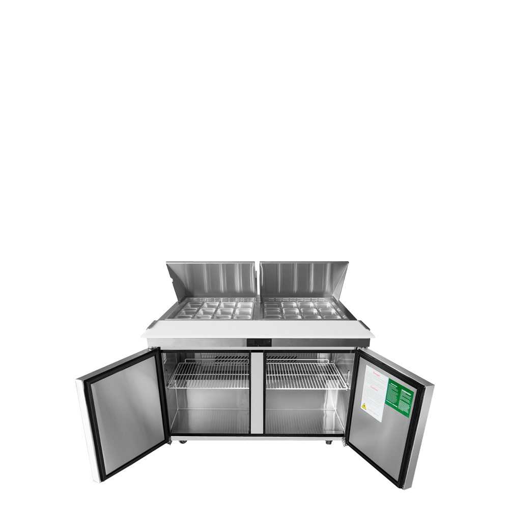 atosa-msf8307gr-table-mega-top-r-frig-r-e-60-2-portes-bacs-gn image 2