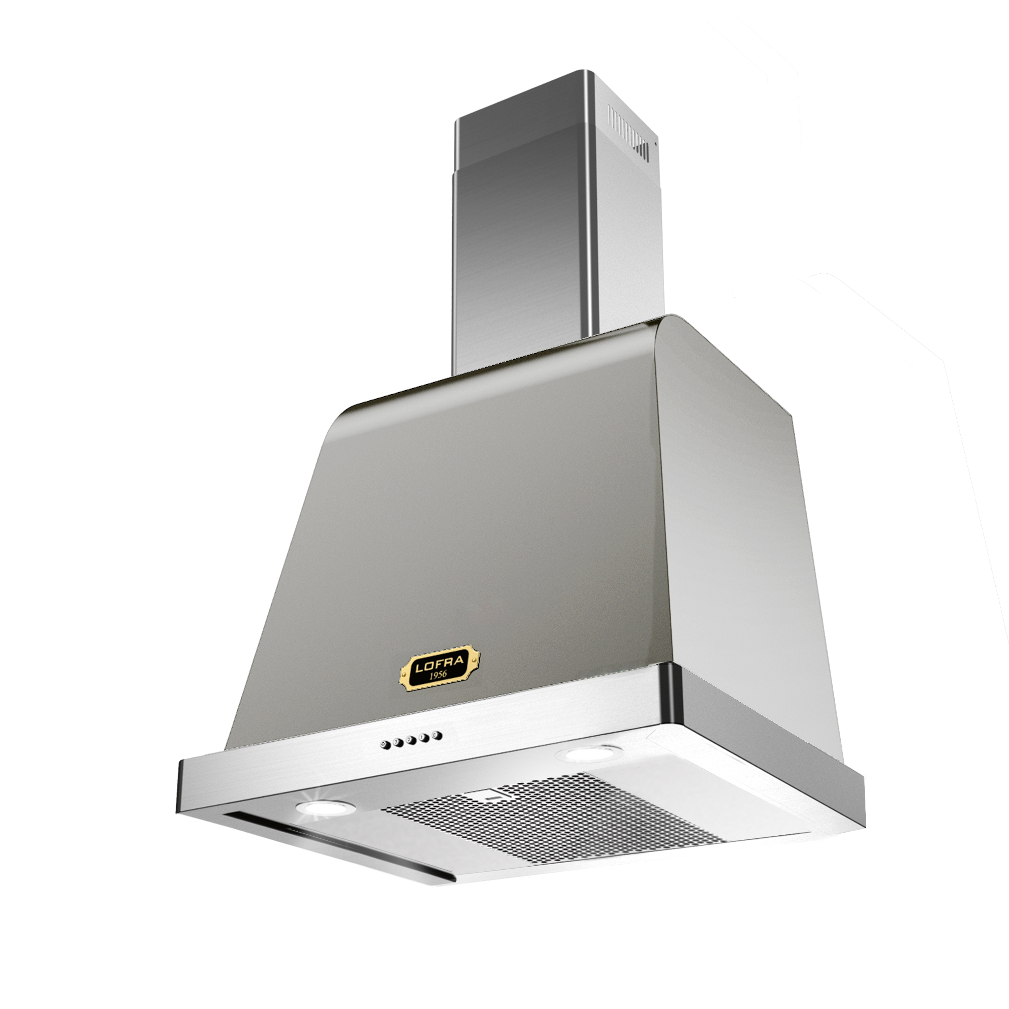 lofra-dolcevita-hotte-60-cm-inox-laiton-800-m-h image 1