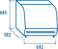 cool-head-display-rh-120-vitrine-chauffante-120-l image 5