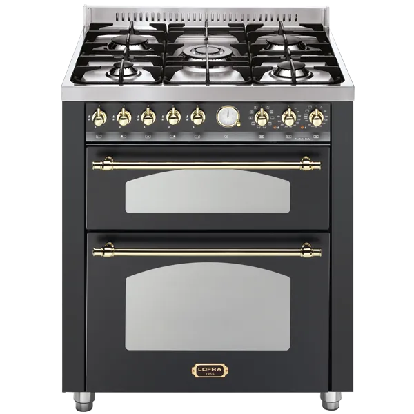 lofra-dolcevita-rnmud76mfte-ci-cuisini-re-70-cm-noir-laiton image 1