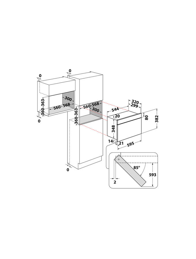campomatic-amw-423-ix-micro-ondes-inox-encastrable image 2