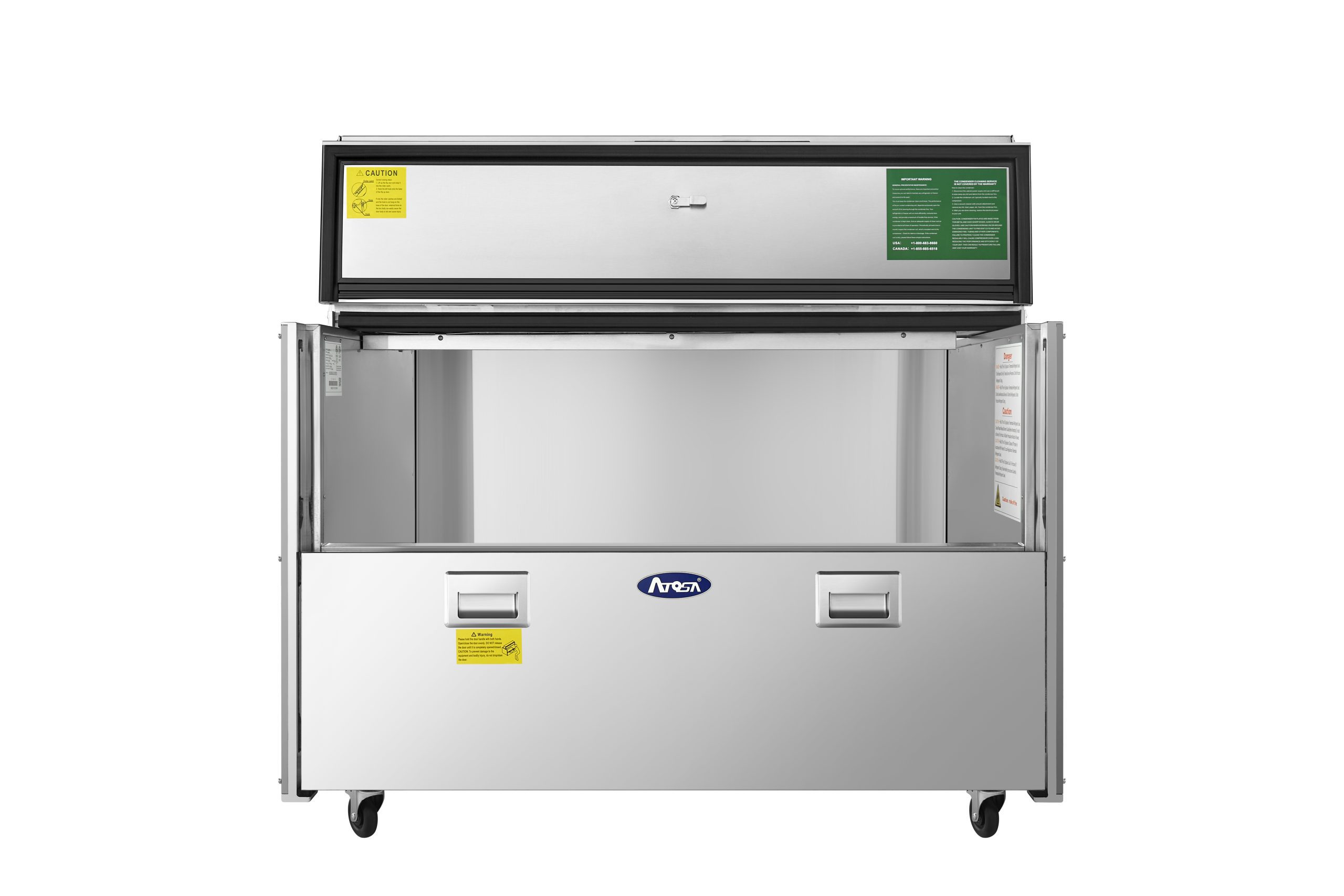 atosa-amc-4901-refroidisseur-a-lait-portes-coulissantes-inox image 2