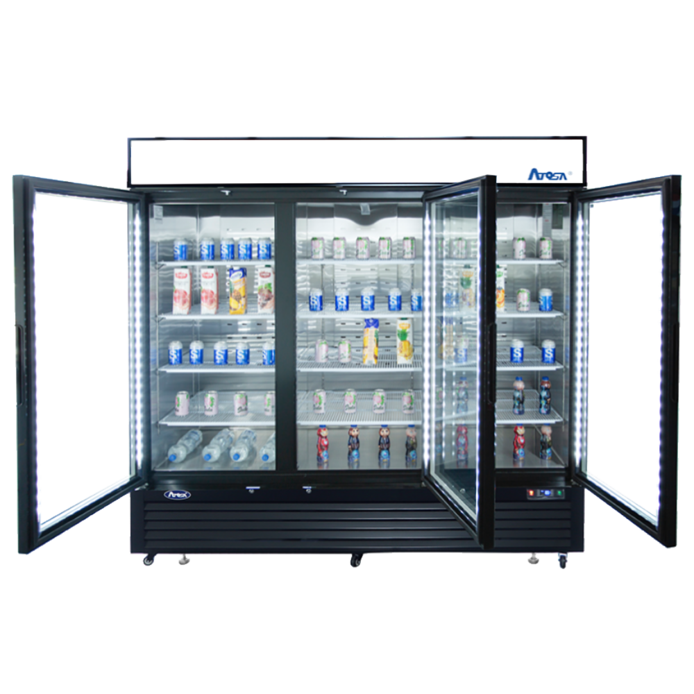 atosa-mcf8728gr-vitrine-cong-lateur-noir-3-portes-vitr-es image 2