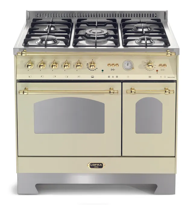 lofra-dolcevita-rbid96gvgte-ci-cuisini-re-ivoire-double-four image 1