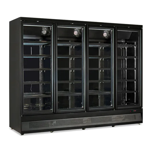horekus-supermarket-kmr250-p-b-vitrine-murale-noire-positive image 1