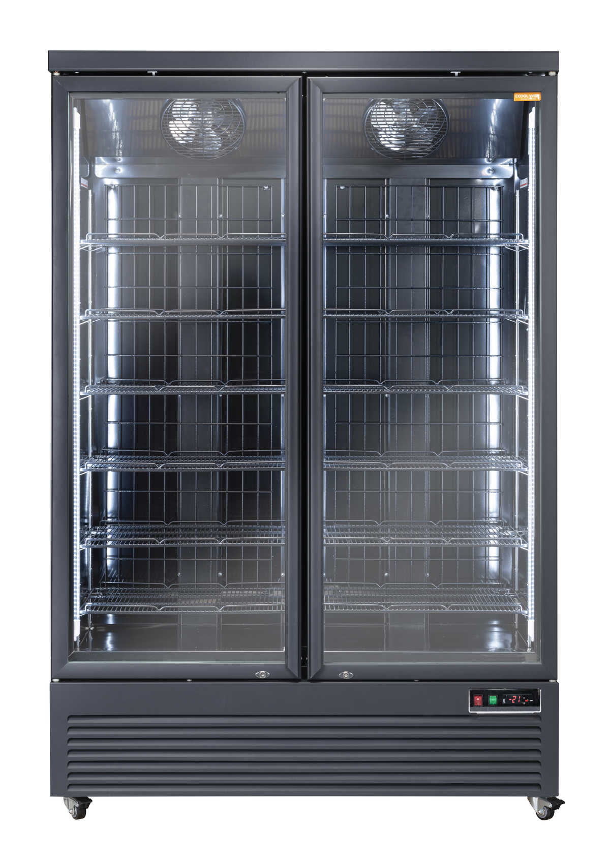 cool-head-freezer-rfg-1350b-cong-lateur-vitr-1080-l-noir image 2