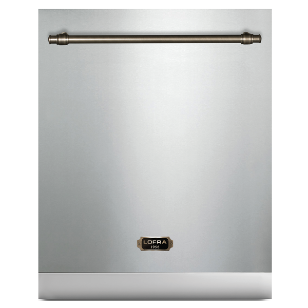 lofra-dolcevita-panneau-porte-lave-vaisselle-acier-bronze image 1