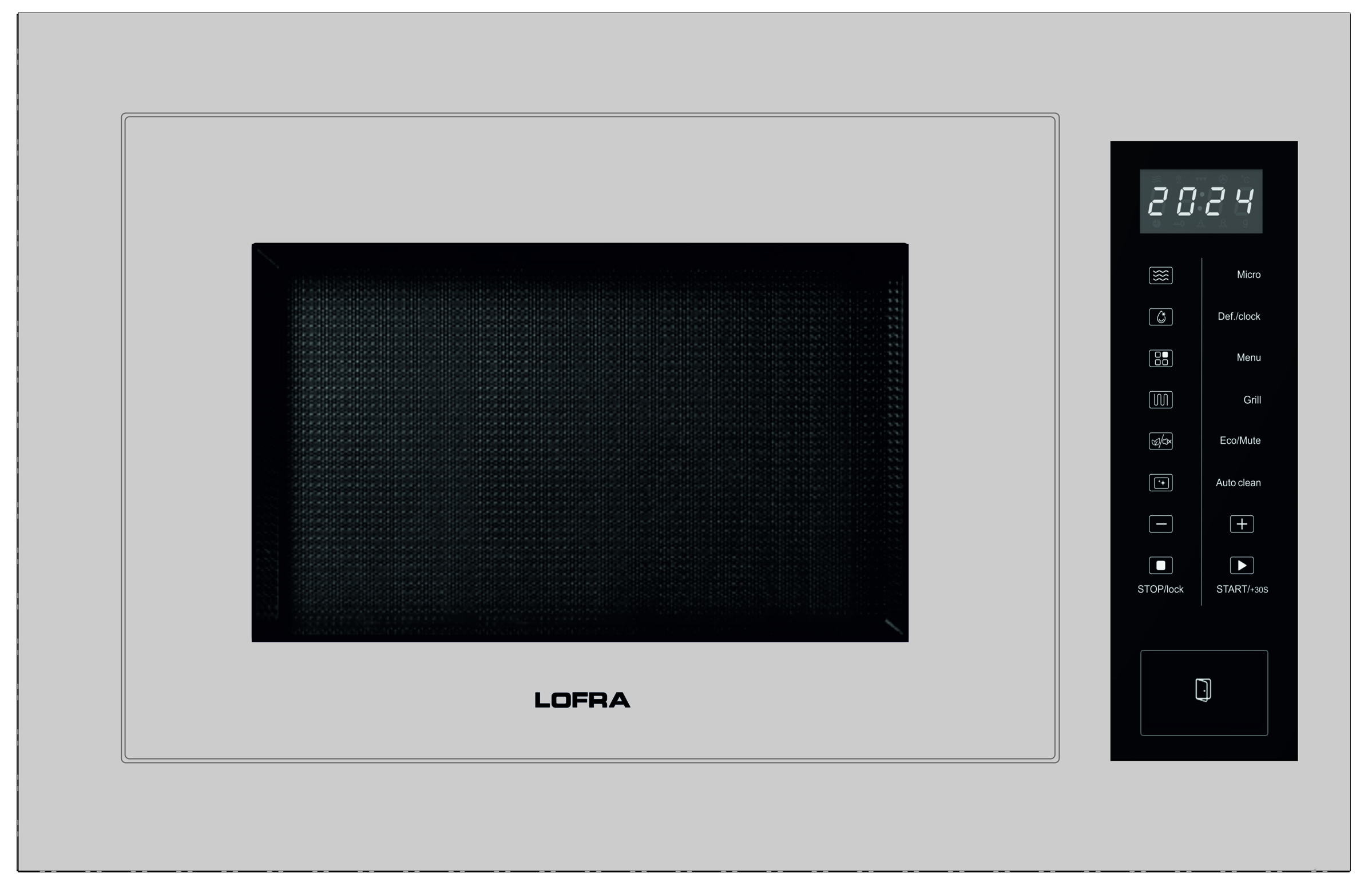 lofra-microonde-fms6t25me-micro-ondes-25l-inox-grill-900w image 1