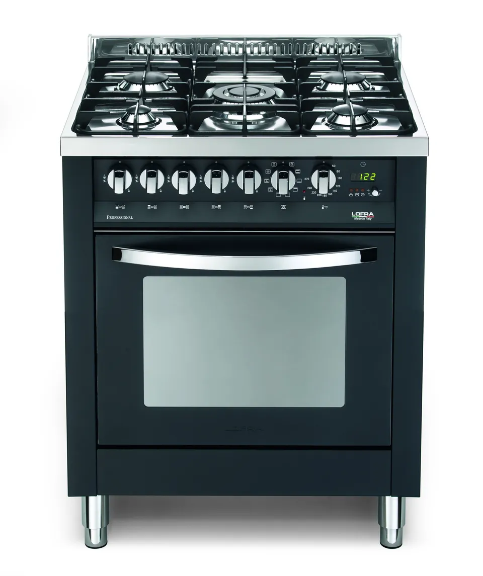 lofra-rainbow-pnm76mft-c-cuisini-re-noir-mat-70-cm image 1