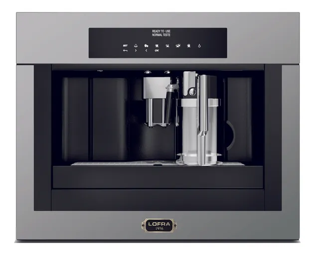 lofra-ybrs66t-machine-caf-encastrable-inox-bronze-grains image 1