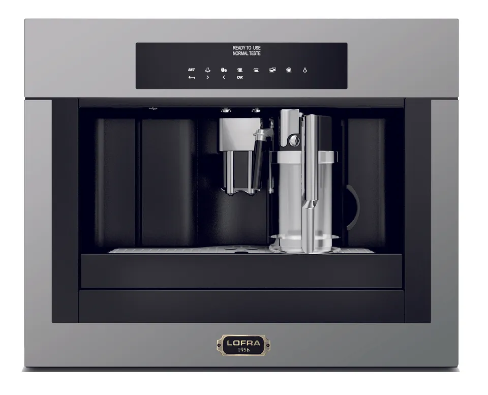 lofra-ybrs66t-machine-caf-encastrable-inox-bronze-grains image 1