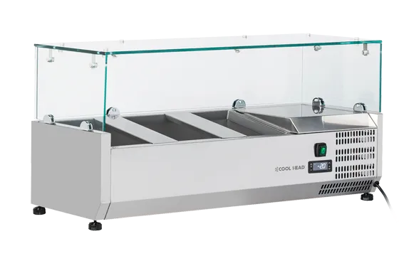 cool-head-inox-vrx-10-33-vitrine-r-frig-r-e-gn1-4-verre image 1