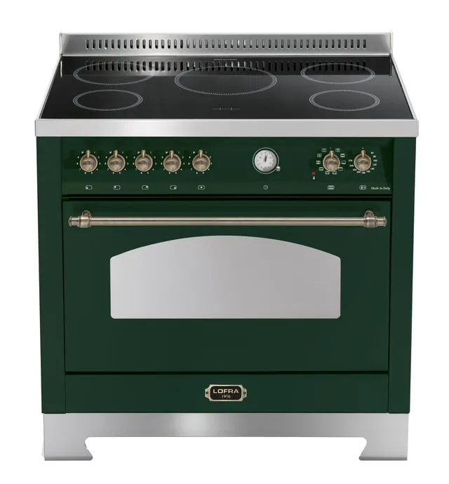 lofra-dolcevita-rvg96mft-5i-cuisini-re-induction-verte-bronze image 1