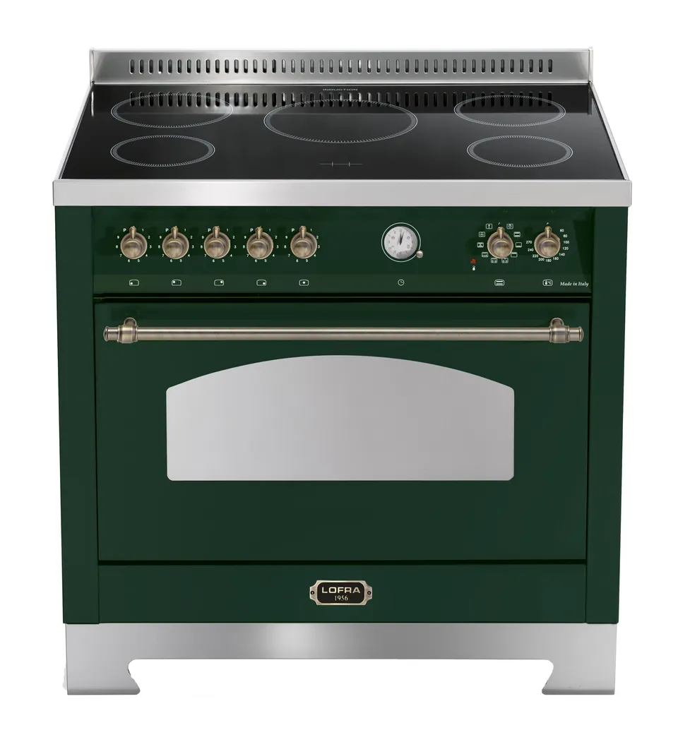 lofra-dolcevita-rvg96mft-5i-cuisini-re-induction-verte-bronze image 1
