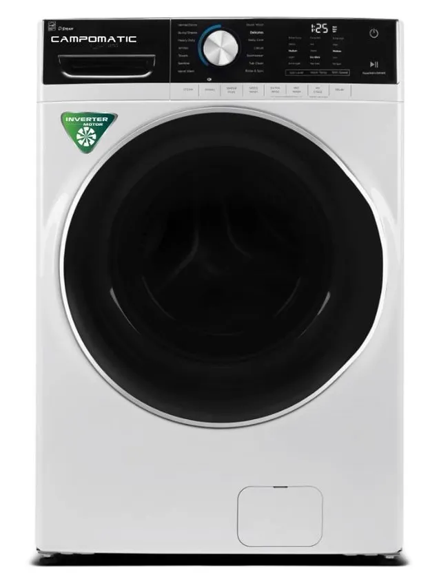 campomatic-laundry-wm23p-lave-linge-23kg-vapeur-porte-xl-59cm image 1
