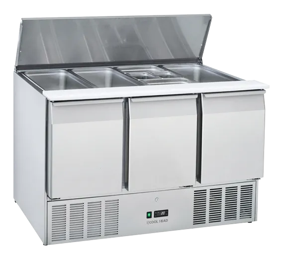 cool-head-inox-cr-93a-saladette-r-frig-r-e-gn1-1-top-ouvrable image 1